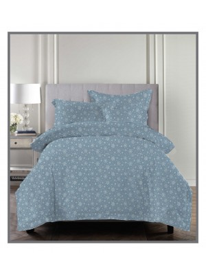 Flannel Bed Sheet Set Art: Flake - Select Size